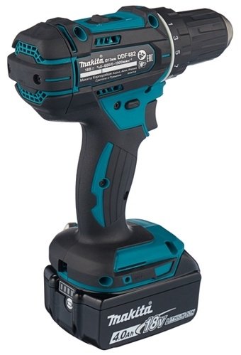 Makita дрель-шуруповерт DDF482RME купить,NaN
