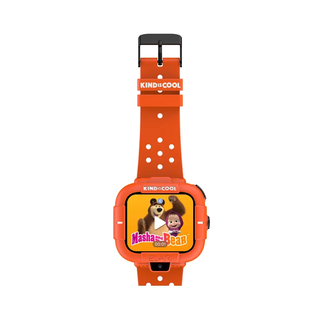 Смарт-часы Elari KidPhone Masha and the Bear KP-MB-ORG Orange