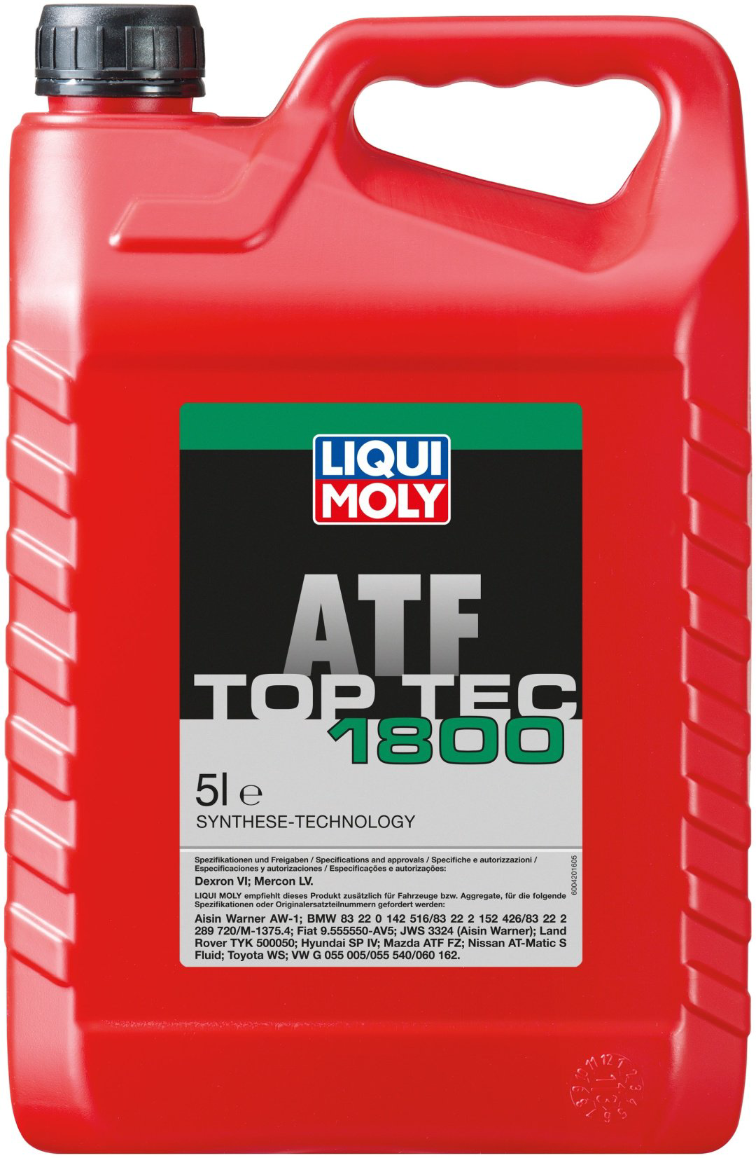 Масло синтетическое LIQUI MOLY TOP TEC ATF 1800 R 5 л купить,NaN