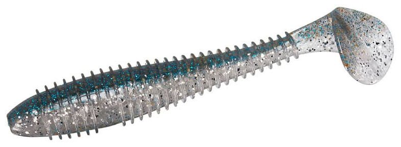 Мягкая приманка KEITECH Swing Impact FAT 4.3 6 шт 110 мм 431 silver shiner купить,NaN