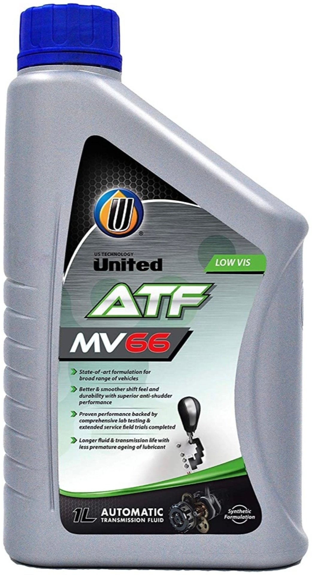 Масло синтетическое United Oil UNITED ATF MV66 1 л