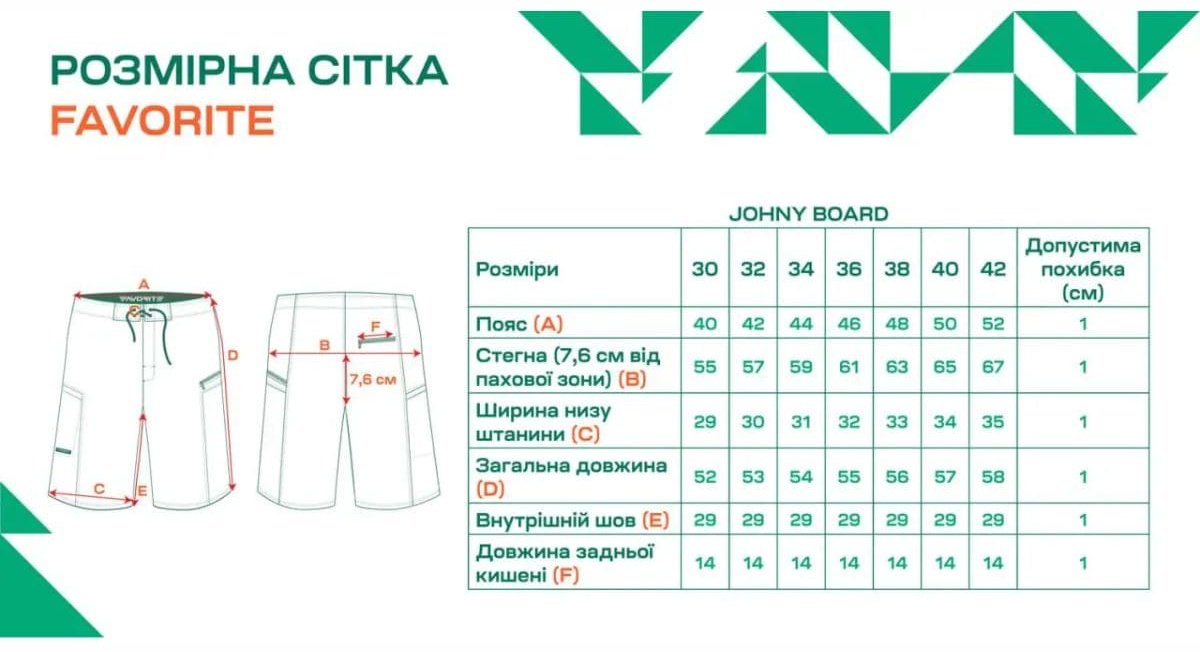 Шорты FAVORITE Johny Board shorts 40 купить,NaN