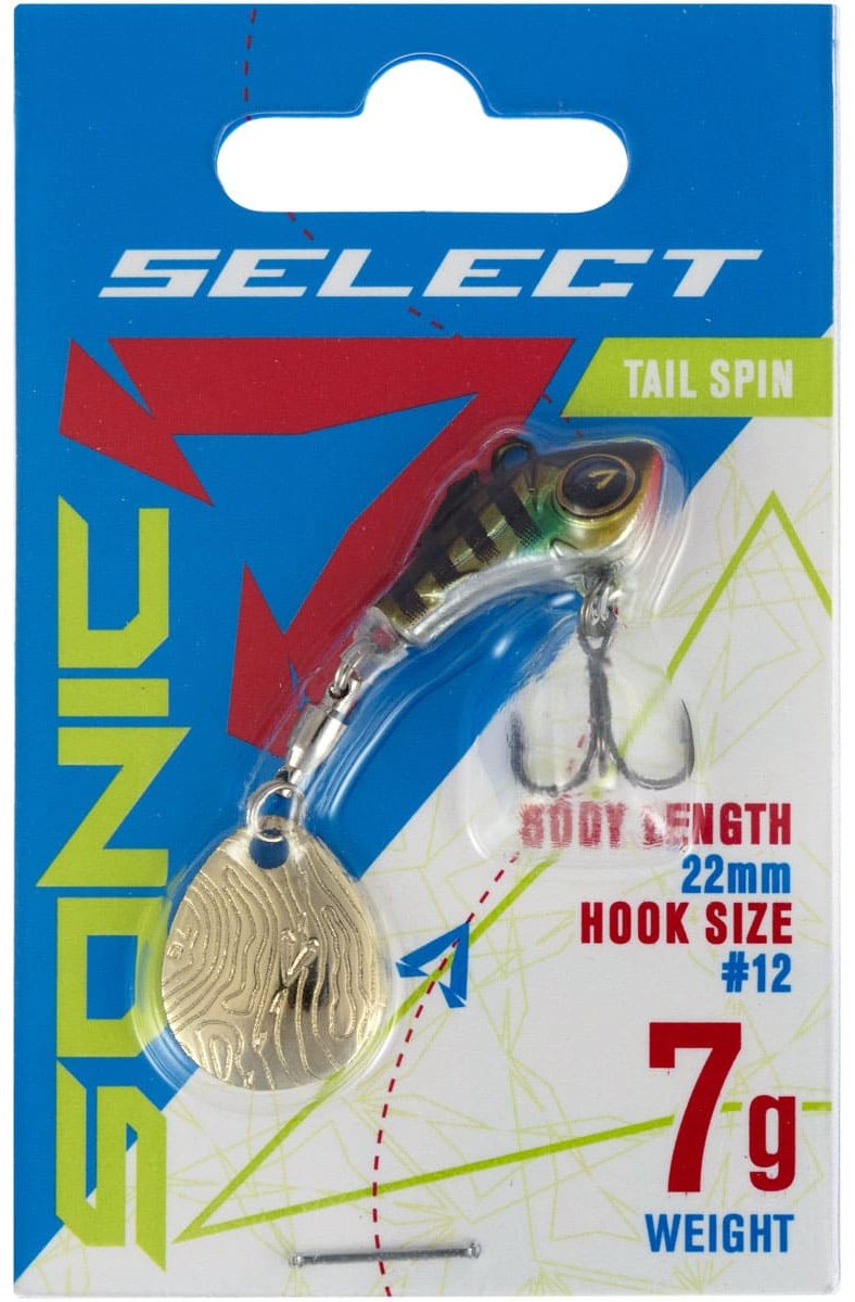 Тейл-спиннер SELECT Sonic 7g#, 22mm, цвет 13 1 шт купить,NaN