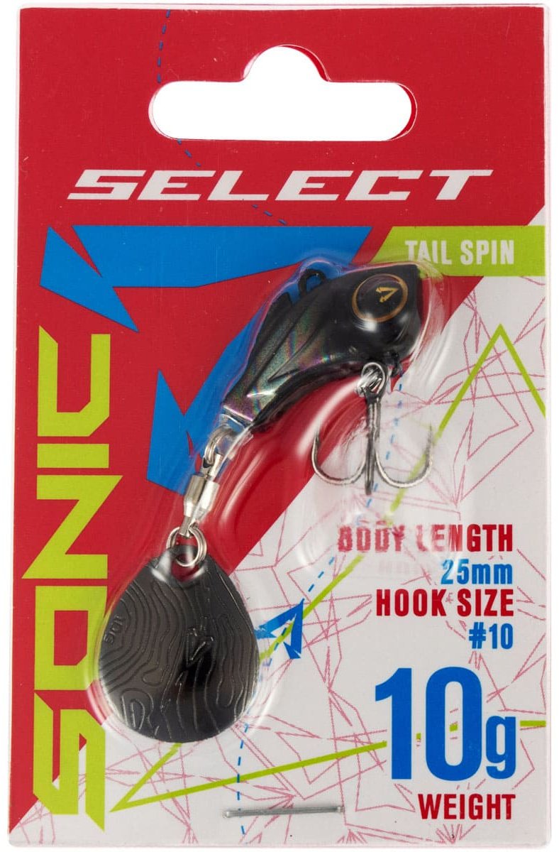 Тейл-спиннер SELECT Sonic 10g#, 25mm, цвет 15 1 шт купить,NaN