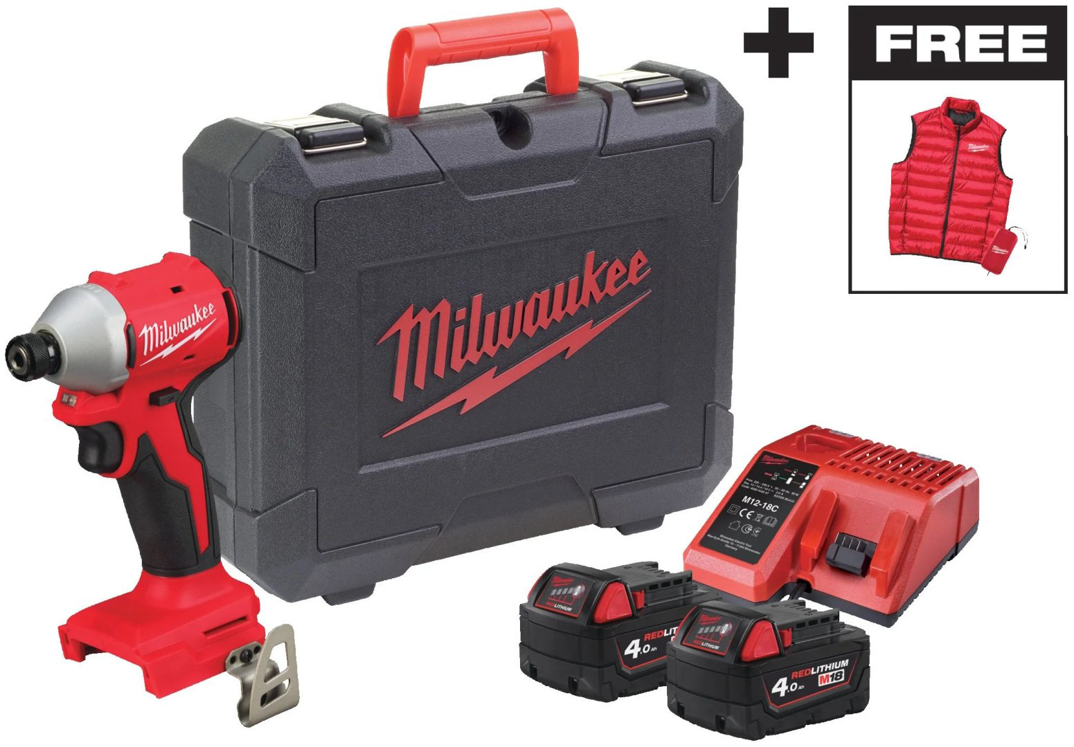 Milwaukee винтоверт M18 BLIDRCMC-402C 4933499457 купить,NaN