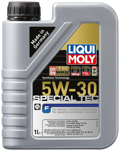 Моторное масло Синтетическое LIQUI MOLY SPECIAL TEC F 5W-30 1 л