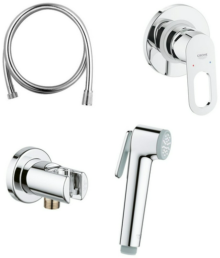 Grohe гигиенический душ BauLoop /125078, латунь