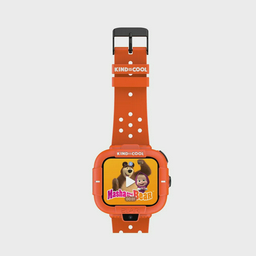 Смарт-часы Elari KidPhone Masha and the Bear KP-MB-ORG Orange
