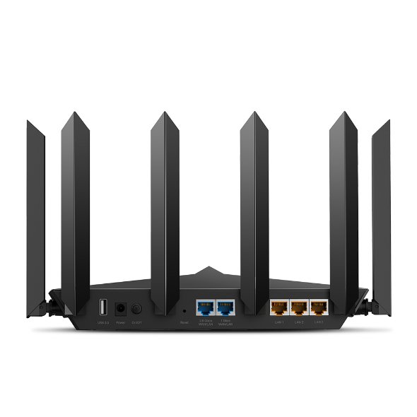 Wi-Fi роутер TP-Link Archer AX90 черный купить,0