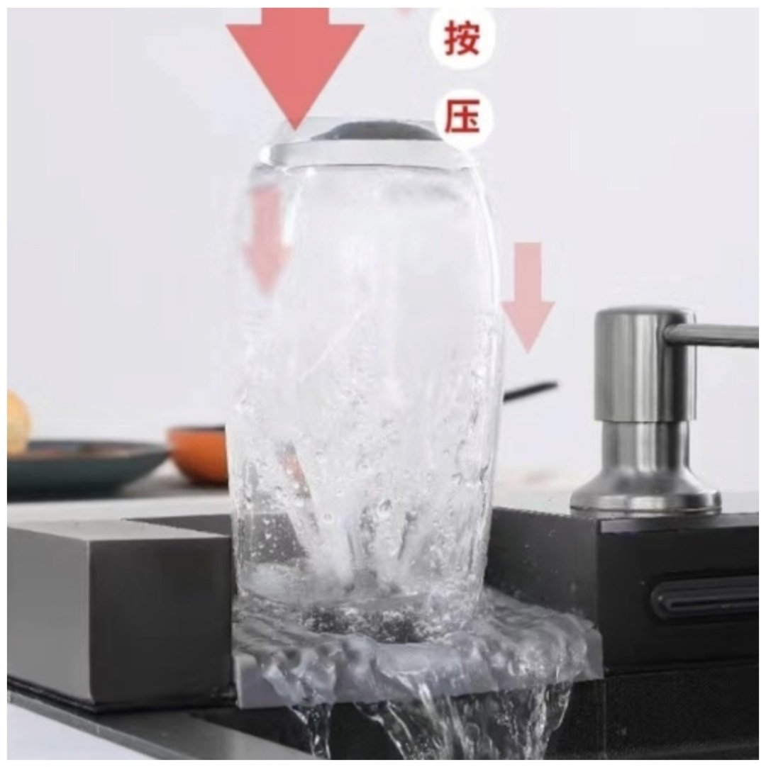 Кухонная мойка GUDSINK HYM7545BL врезная 75х45х22 см, нержавеющая сталь - ForteMarket Кухонная мойка GUDSINK HYM7545BL врезная 75х45х22 см, нержавеющая сталь купить,0