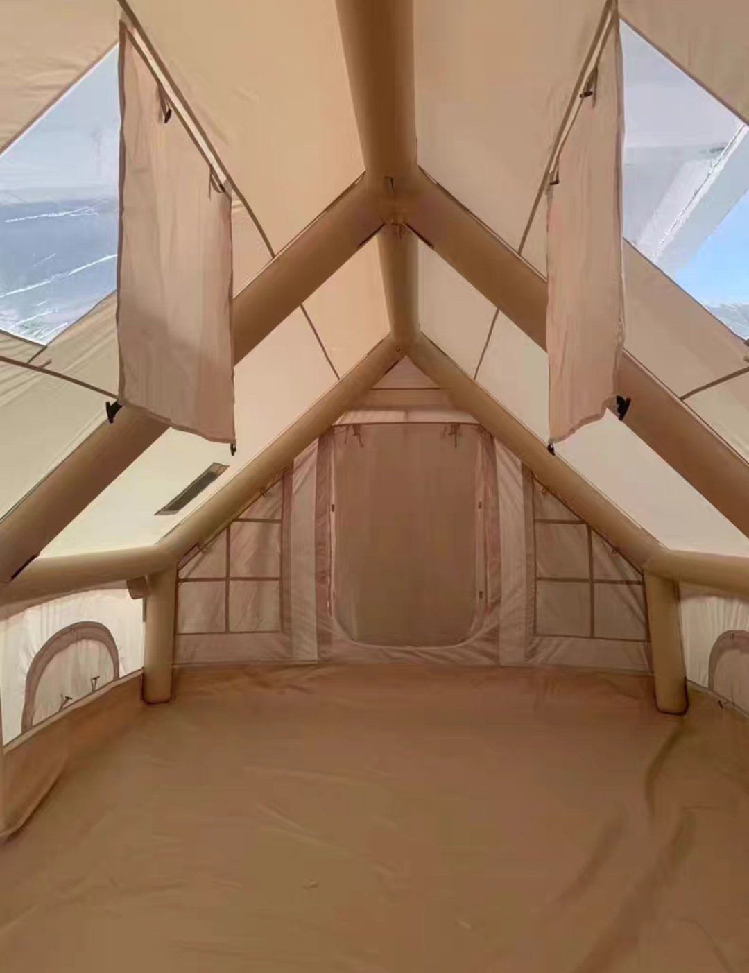 Палатка Camping кемпинговая 8-местная бежевый - ForteMarket Палатка Camping кемпинговая 8-местная бежевый купить,0
