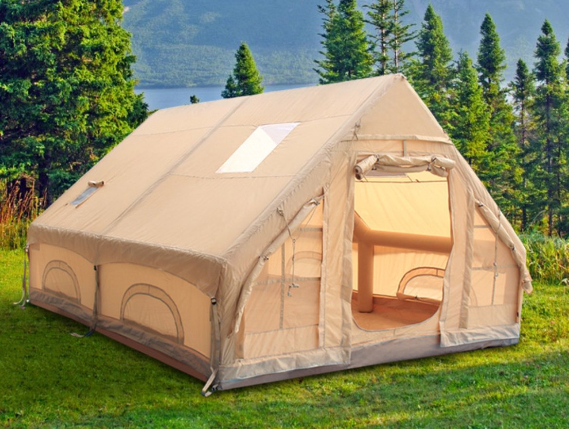 Палатка Camping кемпинговая 8-местная бежевый - ForteMarket Палатка Camping кемпинговая 8-местная бежевый купить,0