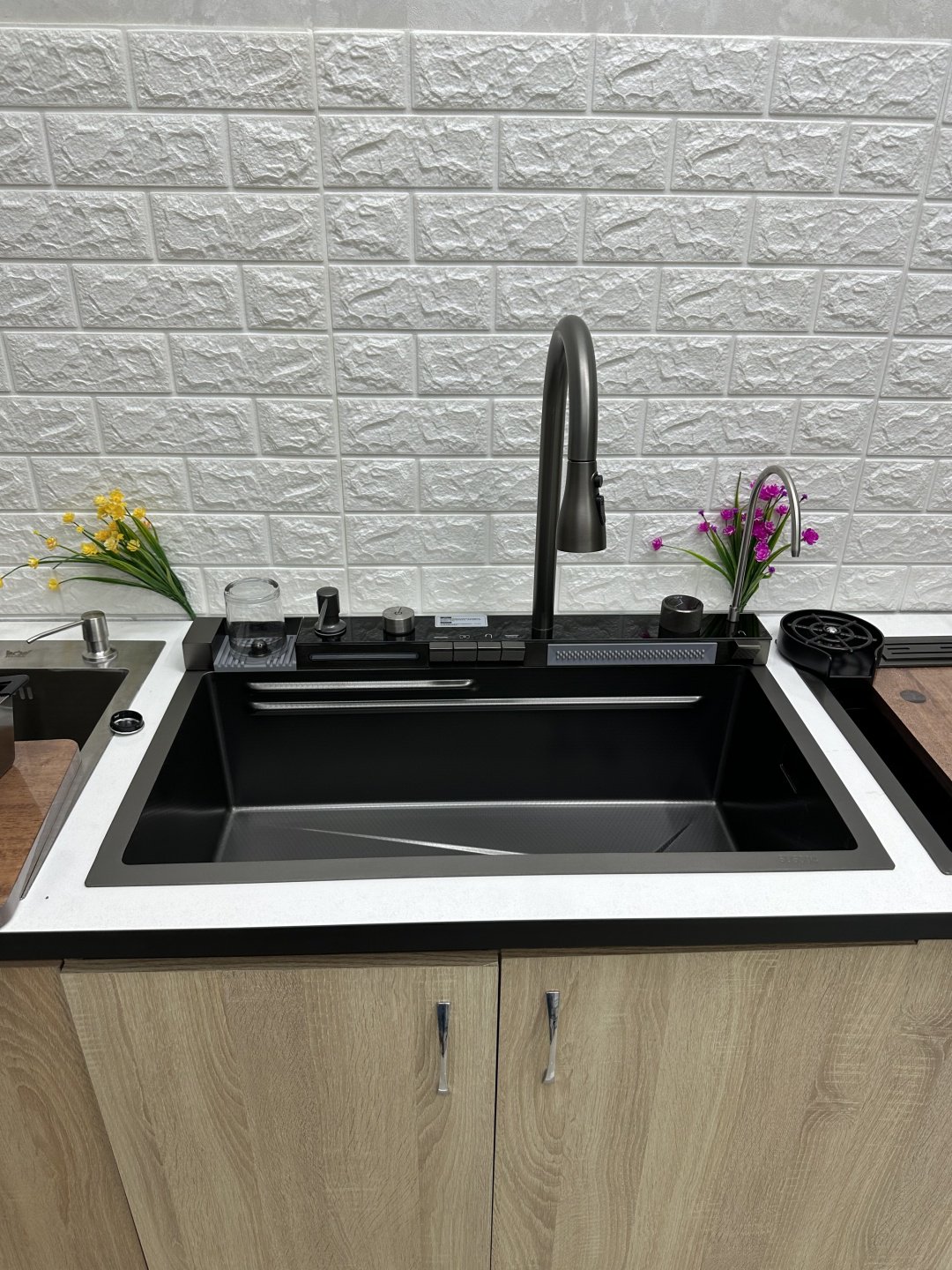 Кухонная мойка 687966 врезная 75х46х22 см, нержавеющая сталь - ForteMarket Кухонная мойка 687966 врезная 75х46х22 см, нержавеющая сталь купить,0