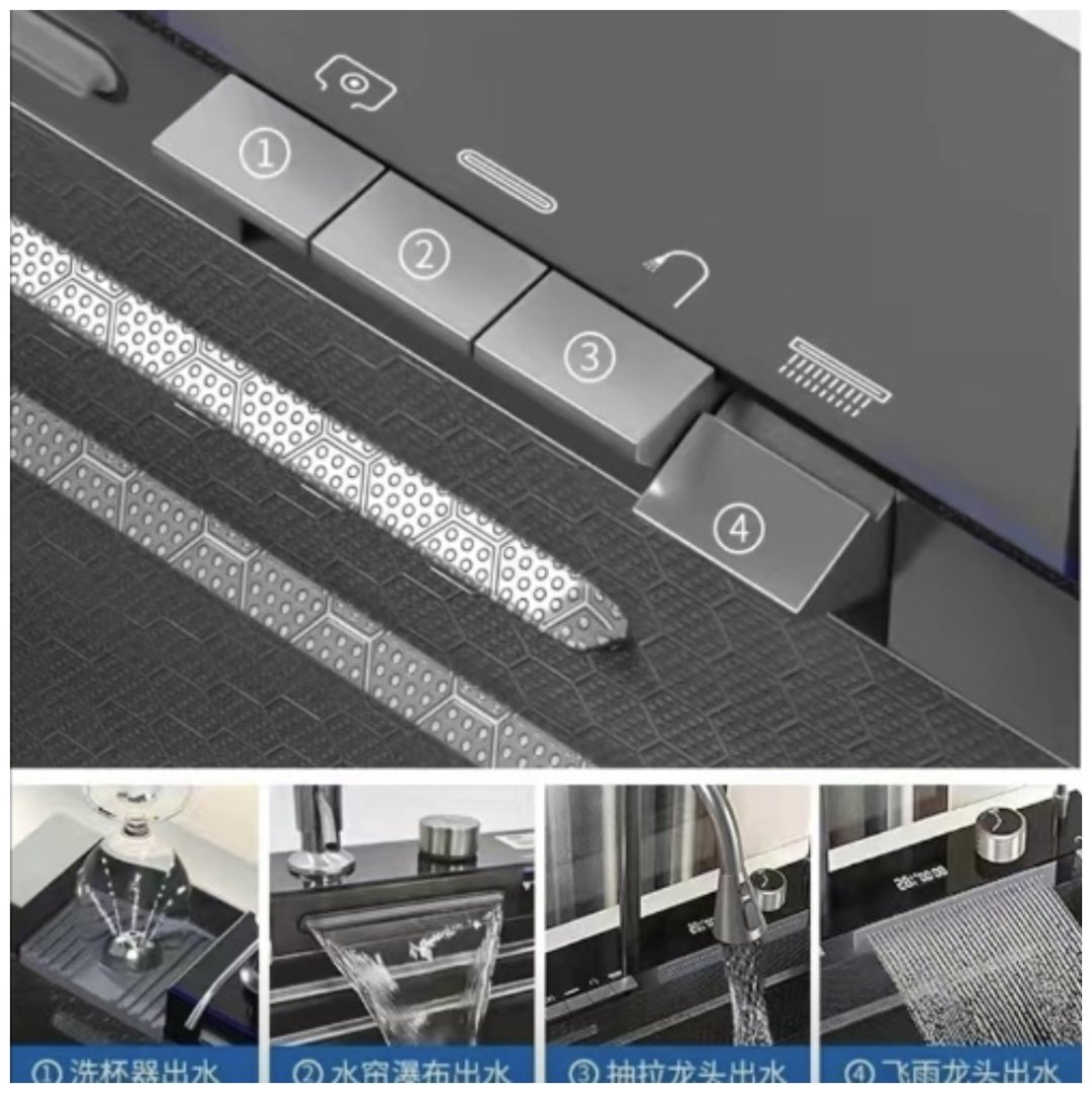 Кухонная мойка 30285850_405568255 Графит врезная 75х45х22 см, латунь купить,0