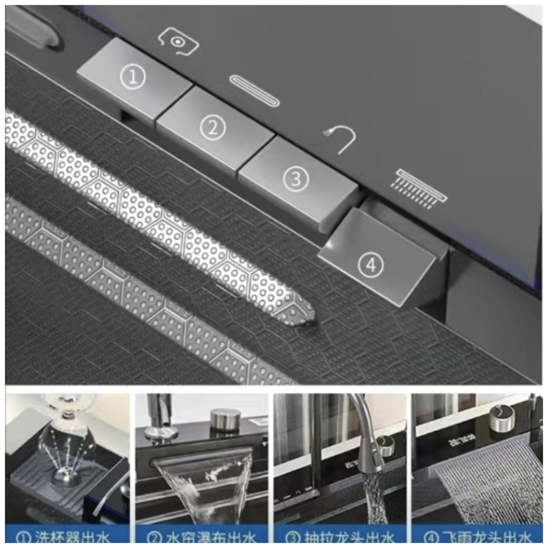 Кухонная мойка 30285850_405568255 Графит врезная 75х45х22 см, латунь купить,NaN