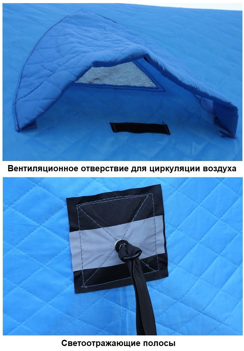Палатка куб для рыбалки 4-местная синий - ForteMarket Палатка куб для рыбалки 4-местная синий купить,0