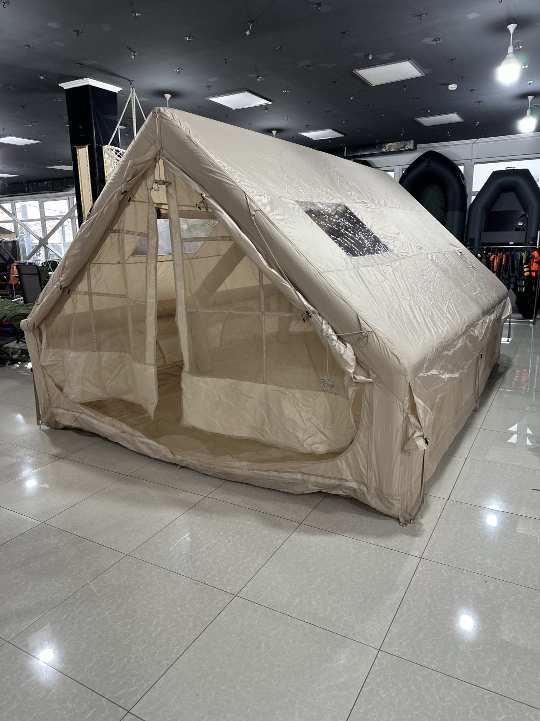 Палатка кемпинговая 8-местная бежевый купить,210000