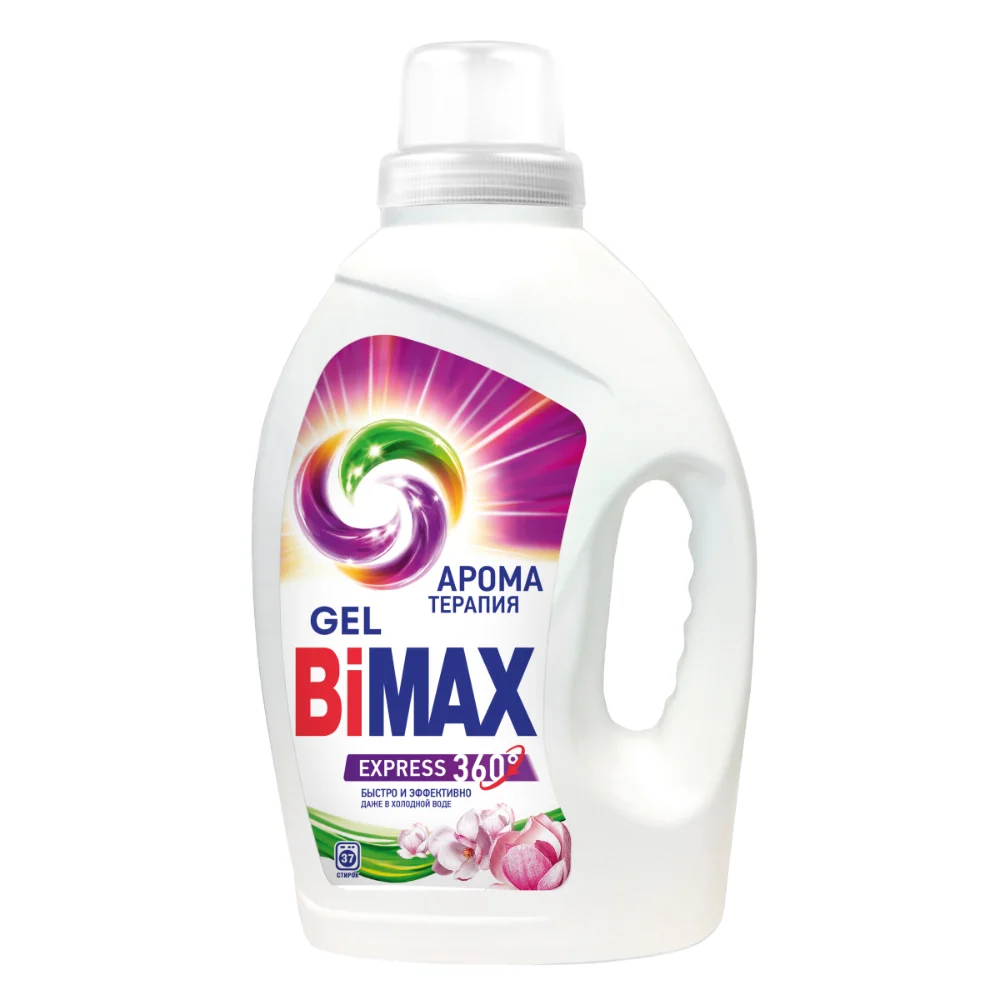 Гель для стирки BiMax арома терапия для белых и светлых тканей 1.3 л купить,NaN