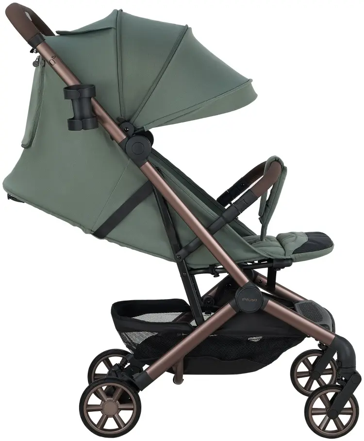 Коляска прогулочная Pituso Q5 ZET/223/Dark olive, зеленый