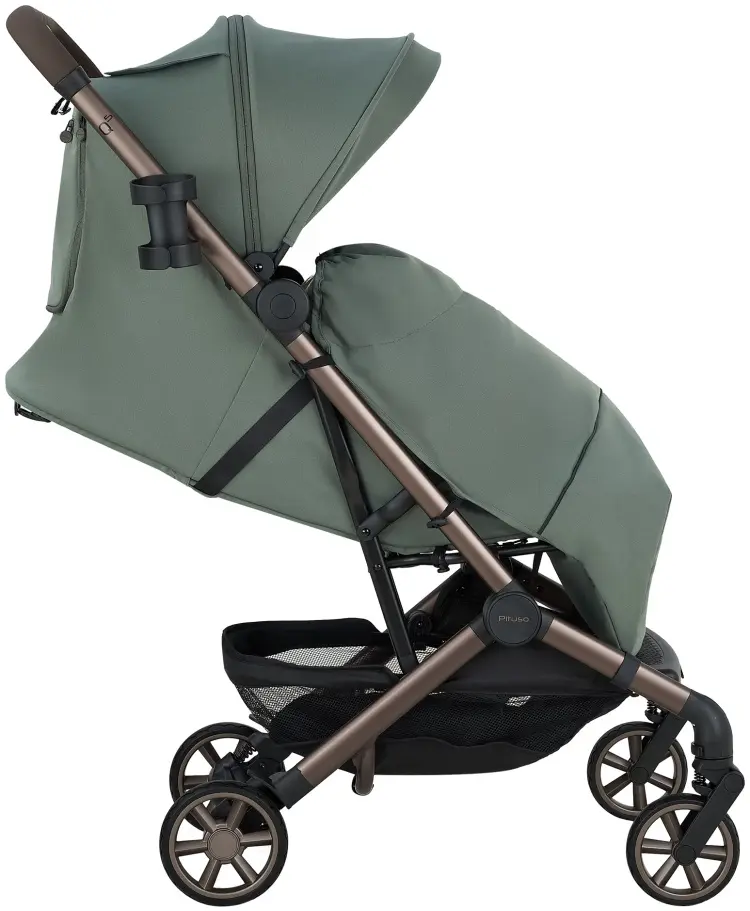 Коляска прогулочная Pituso Q5 ZET/223/Dark olive, зеленый