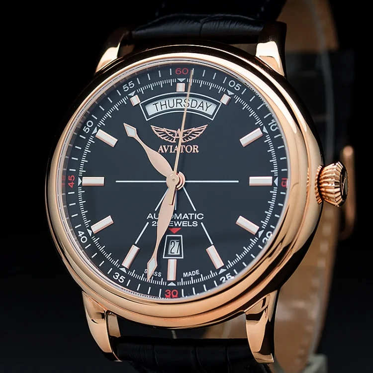 Наручные часы Aviator Douglas Day Date V.3.20.2.146.4 купить,598500