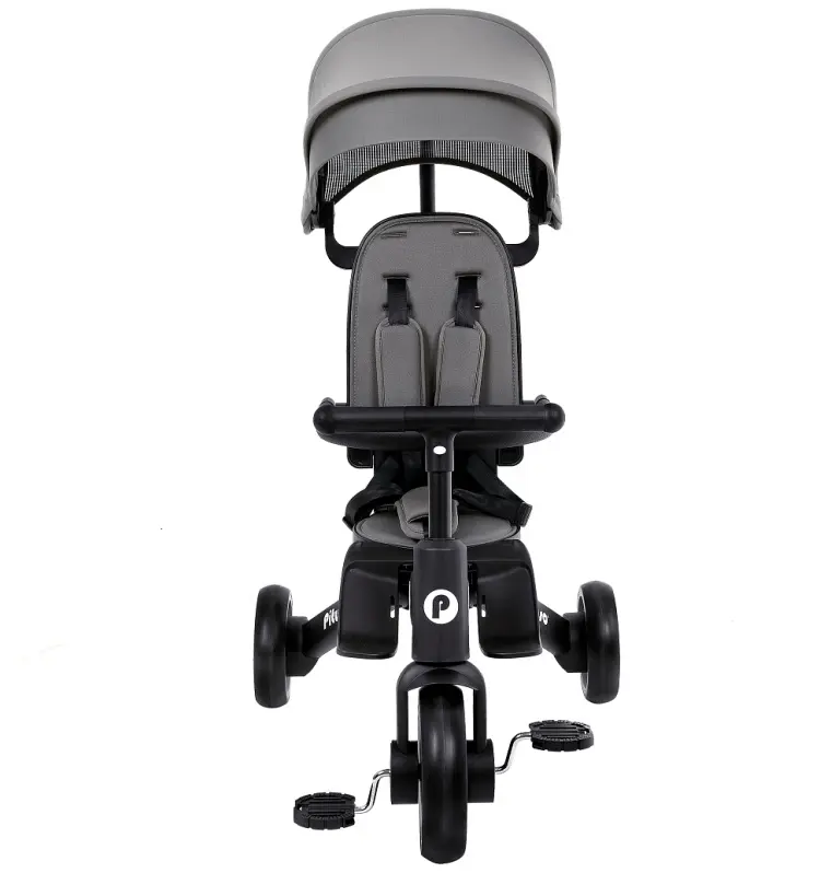 Трёхколёсный велосипед Pituso Leve Pro T8 PLUS-Grey серый