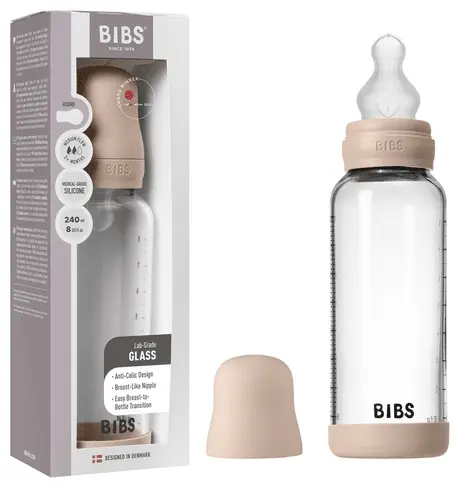 Бутылочка BIBS 50201244 240 мл коричневый купить,NaN