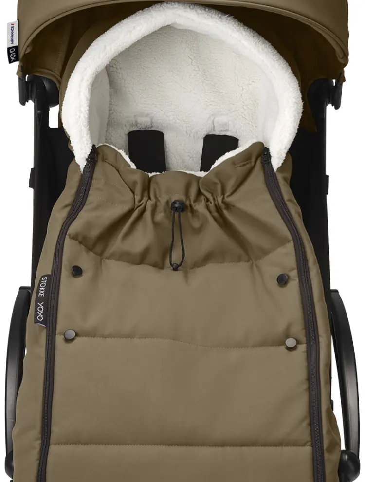 Конверт для коляски Stokke коричневый купить,NaN