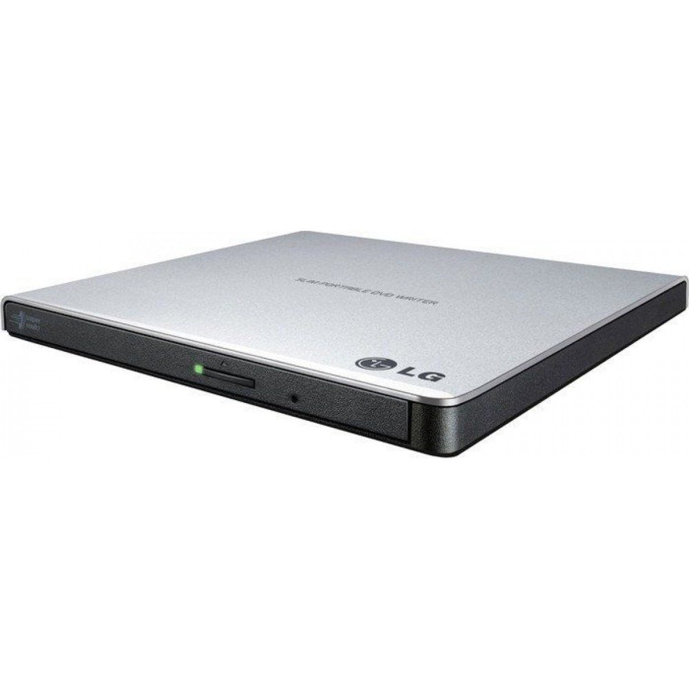 Оптический привод LG GP57ES40 USB DVD-RW&DVD+R/RW/-RAM,CD-R/RW серебристый