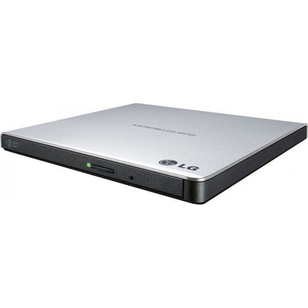Оптический привод LG GP57ES40 USB DVD-RW&DVD+R/RW/-RAM,CD-R/RW серебристый