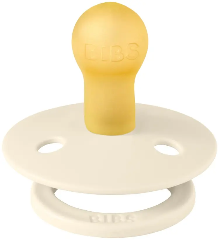 Пустышка BIBS Studio Colour Jasmine Ivory 0+ месяцев, 1 шт, мультиколор