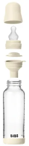 Бутылочка BIBS 50201216 240 мл бежевый купить,NaN