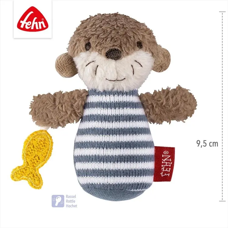Погремушка Fehn мини Выдра Тео купить,NaN