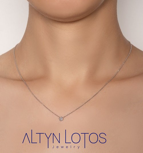 Колье Mi Amor Ц/309-220 45см 2,05гр. купить,NaN