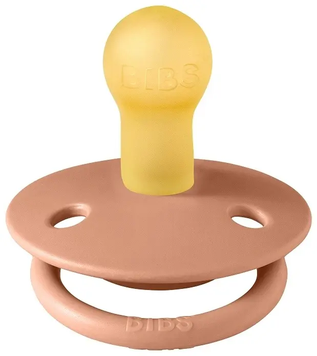 Пустышка BIBS De Lux Latex Peach 0-6 месяцев
