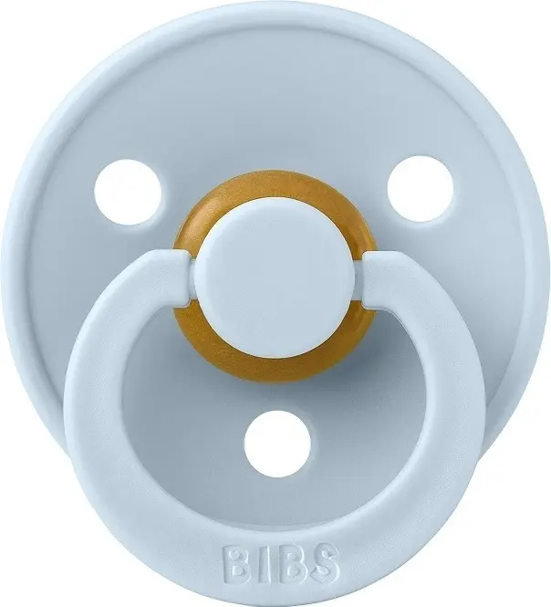 Пустышка BIBS Colour Baby Blue 6+ месяцев, голубой