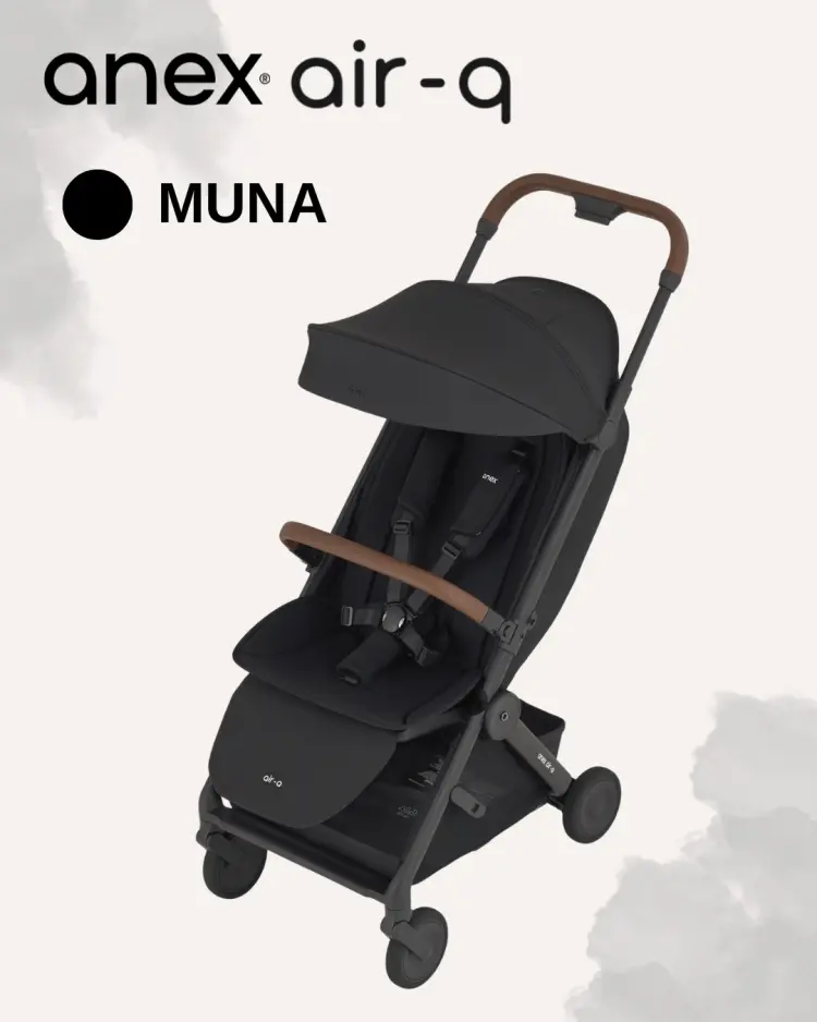 Коляска прогулочная Anex Air-q Muna, черный - ForteMarket Коляска прогулочная Anex Air-q Muna, черный купить,205900