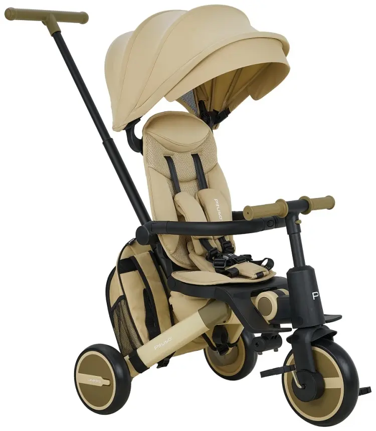 Трёхколёсный велосипед Pituso LEVE T8 PLUS-TRUF-Beige бежевый