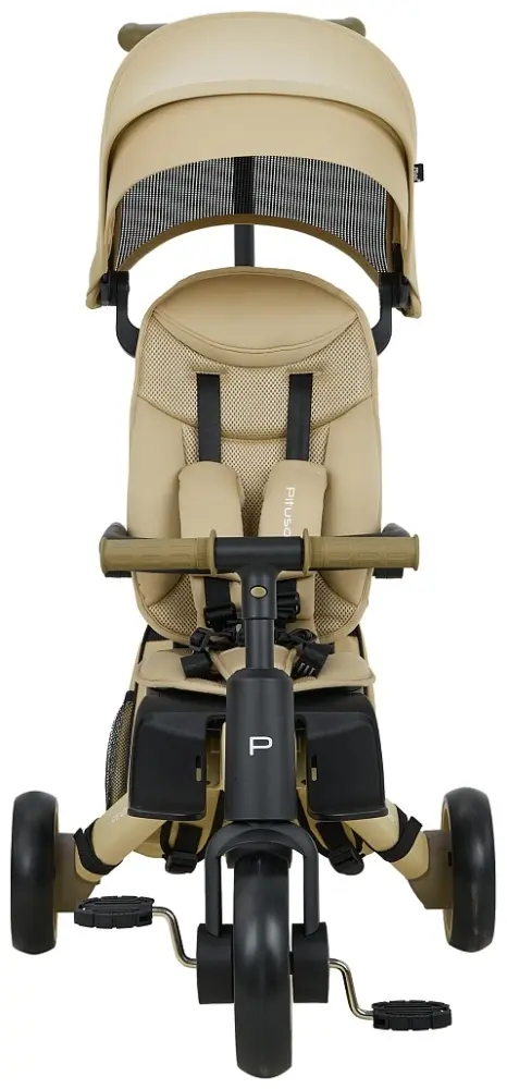 Трёхколёсный велосипед Pituso LEVE T8 PLUS-TRUF-Beige бежевый