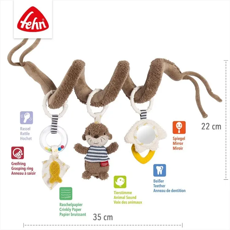 Игрушка-подвеска Fehn Выдра Тео купить,NaN