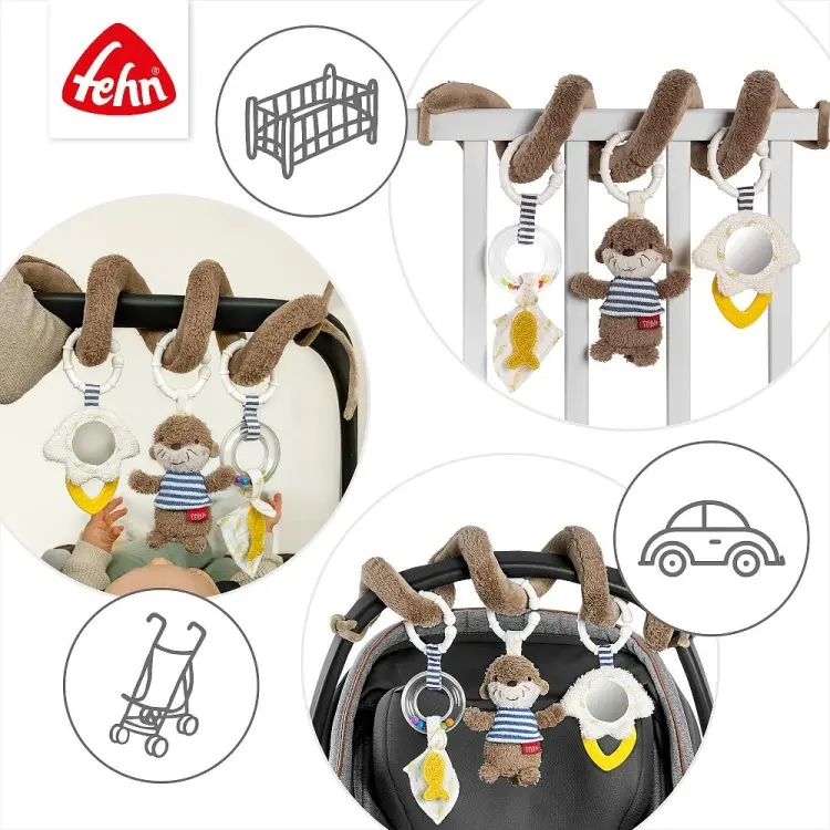 Игрушка-подвеска Fehn Выдра Тео купить,NaN