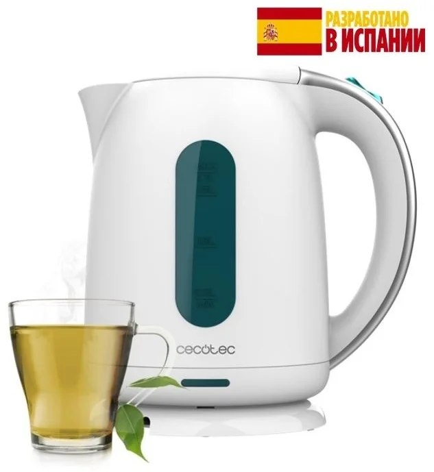 Электрочайник Cecotec Thermosense 180 1.7л белый