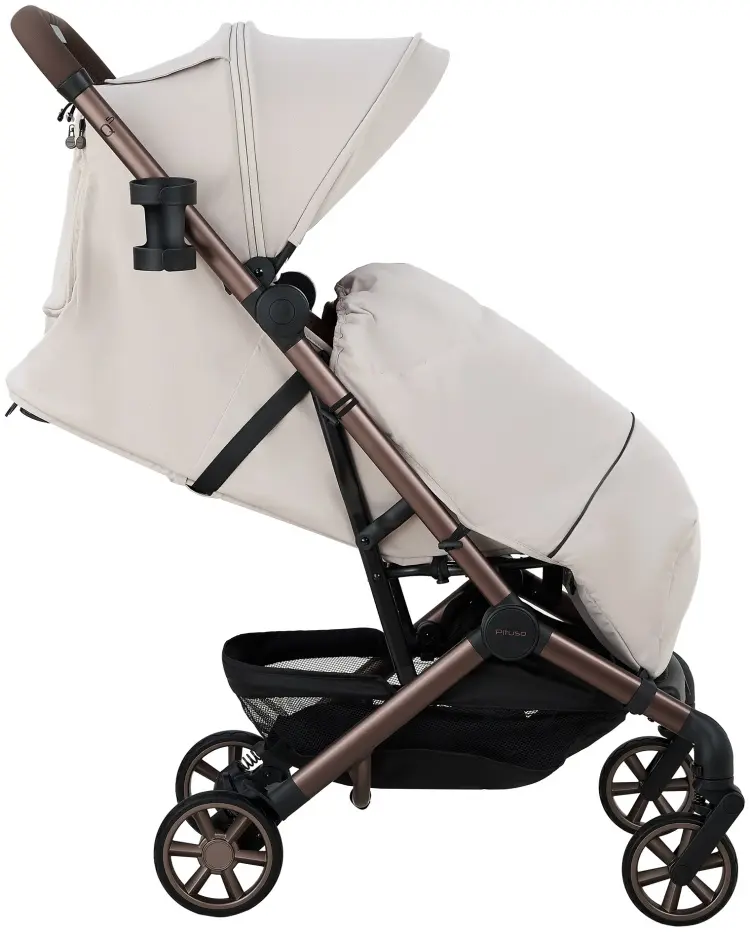 Коляска прогулочная Pituso Q5 ZET/222/Beige, бежевый