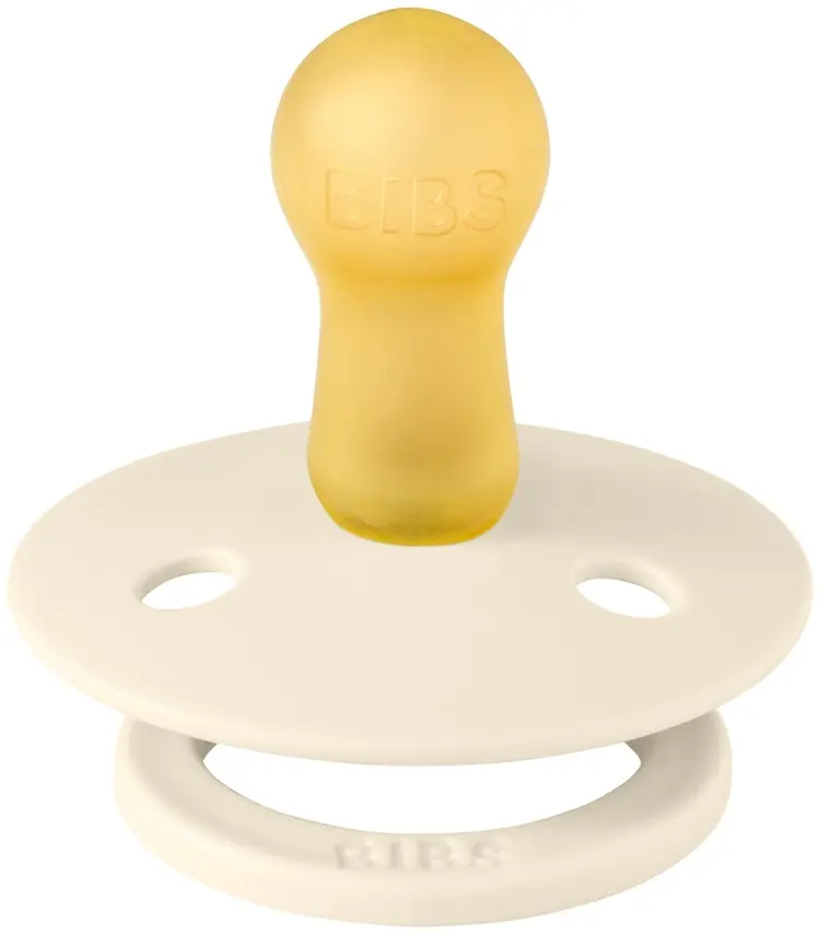 Пустышка BIBS Studio Colour Jasminе Ivory 6+ месяцев, 1 шт, мультиколор