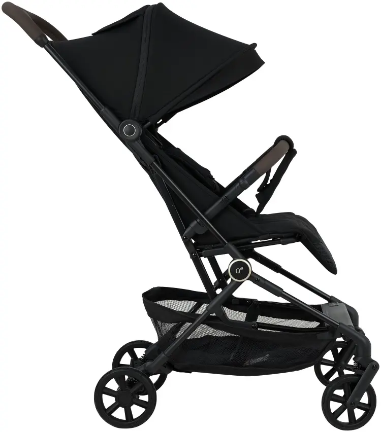 Коляска прогулочная Pituso Q3/ZET/01/Black, черный