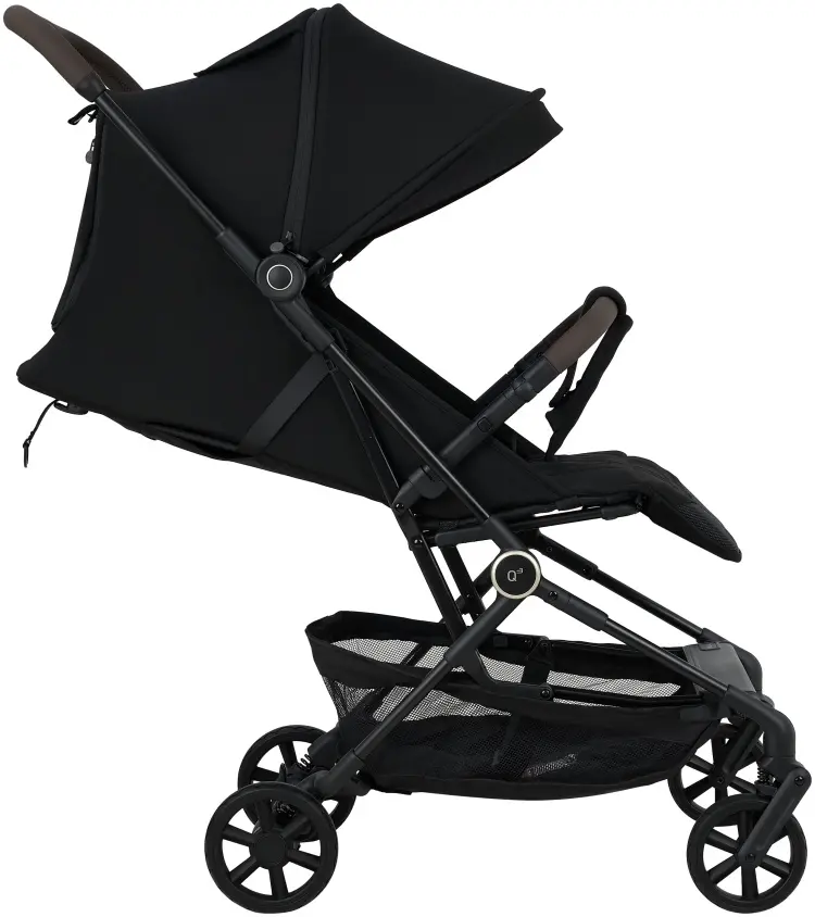 Коляска прогулочная Pituso Q3/ZET/01/Black, черный