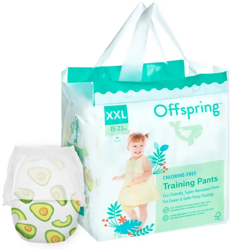Подгузники-трусики Offspring XXL, 24 шт купить,NaN
