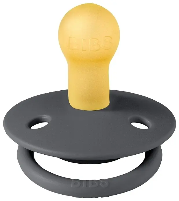 Пустышка BIBS De Lux Latex Iron 0-6 месяцев