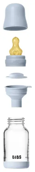 Бутылочка BIBS 5019231 120 мл голубой купить,NaN