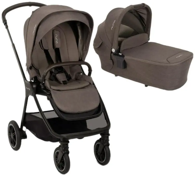 Коляска универсальная 2 в 1 Nuna Triv next Chestnut/Lytl Chestnut, коричневый купить,415800